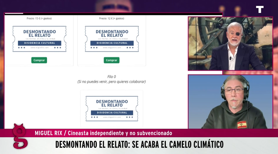 Desmontando el relato: se acaba el camelo climático