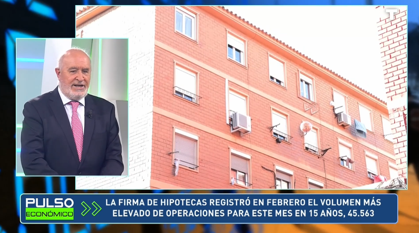 Firma de hipotecas marca máximo en febrero en 15 años