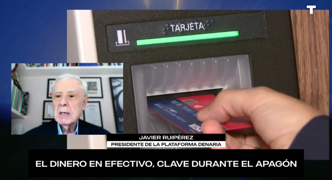 El dinero en efectivo, clave durante el apagón