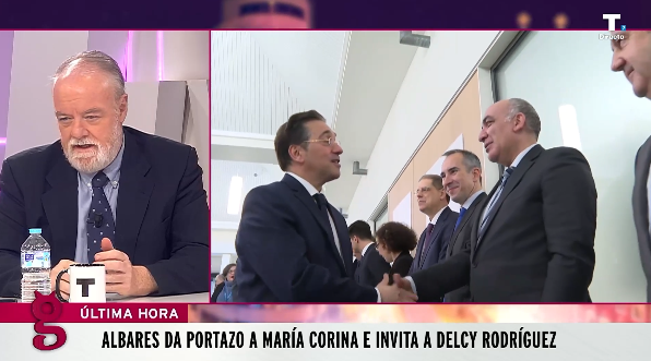 ÚLTIMA HORA: ALBARES ANUNCIA LA VISITA DE DELCY RODRÍGUEZ ESTE NOVIEMBRE