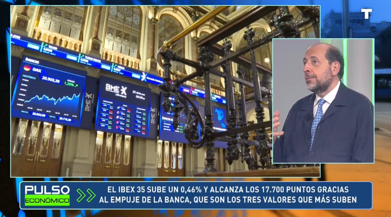 Miguel Ángel Cicuéndez sobre la subida del IBEX: “Muchos analistas veían el fin del mundo cerca y no ha ocurrido nada de eso”