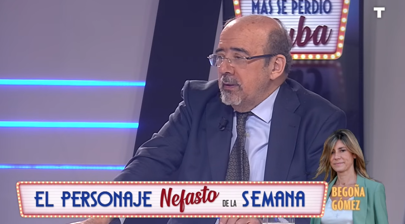 EL PERSONAJE NEFASTO DE LA SEMANA: Begoña Gómez por su denuncia contra Vito Quiles