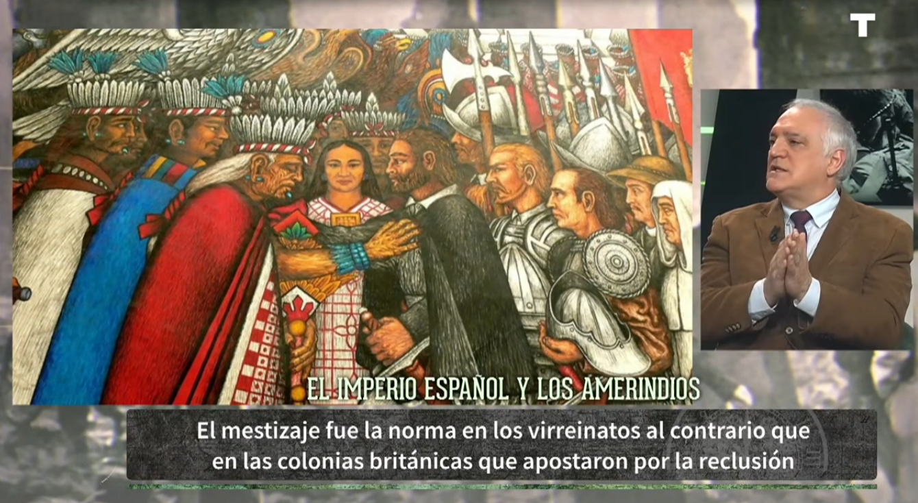 El imperio español impulsó el mestizaje en el XVI, el resto de occidente no lo aceptó hasta el XX
