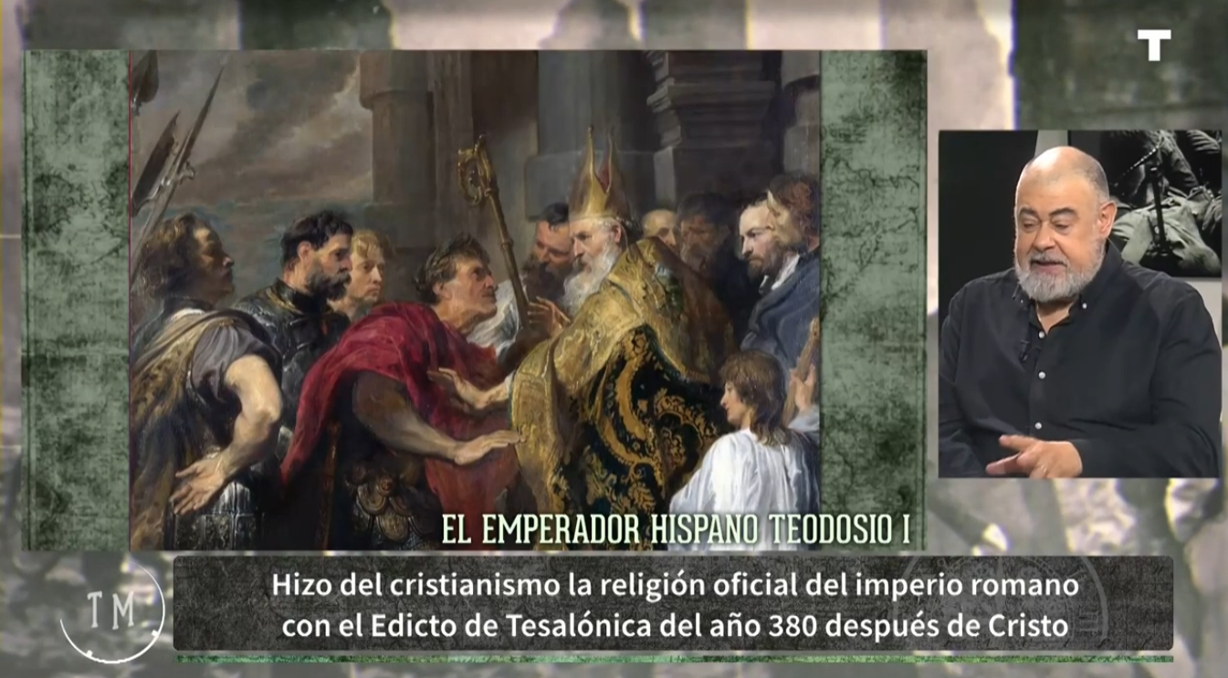 La Roma cristiana: obra del hispano Teodosio, no de Constantino
