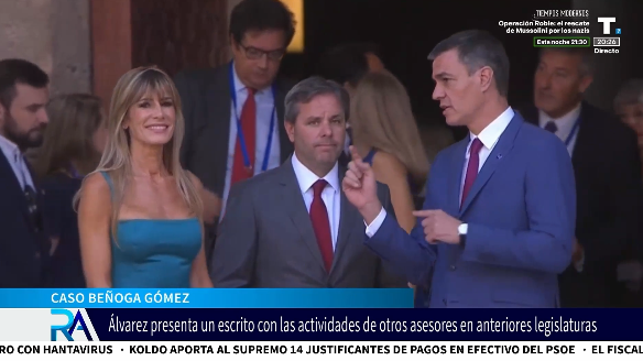El juez Peinado ha rechazado los recursos de Begoña, Barrabés y Álvarez