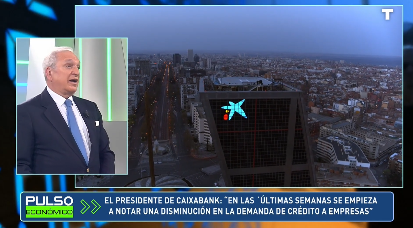 Antonio Banda, sobre la caída del crédito empresarial de CaixaBank: “Los bancos no quieren realmente ofertar créditos”