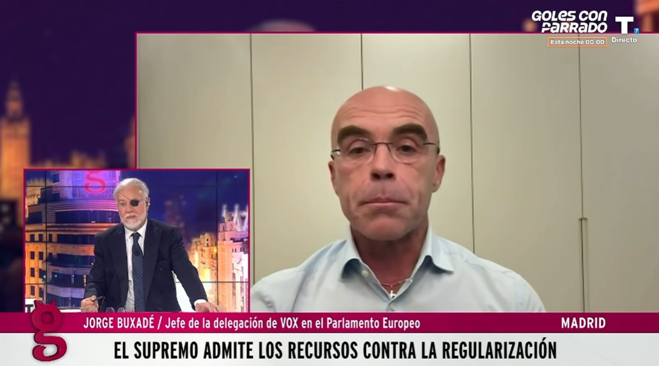 Buxadé: «La regularización es un fraude al sentido común»