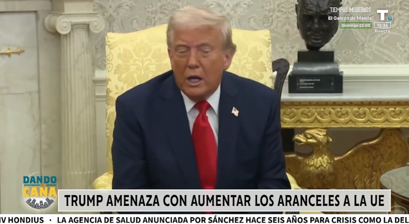 Trump amenaza con más aranceles para la UE