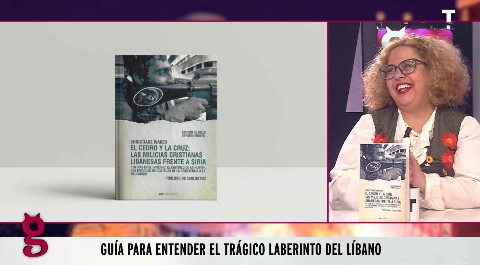 Christiane Waked: «Llevamos 50 años en una guerra que no es la nuestra»