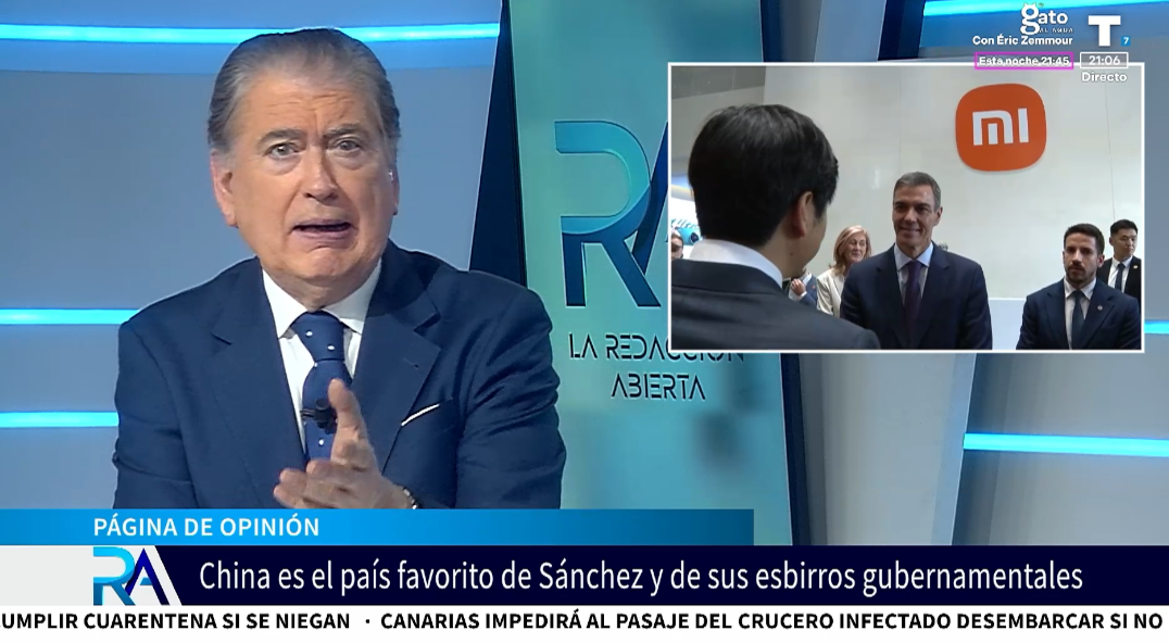 China, el incómodo espejo del sanchismo