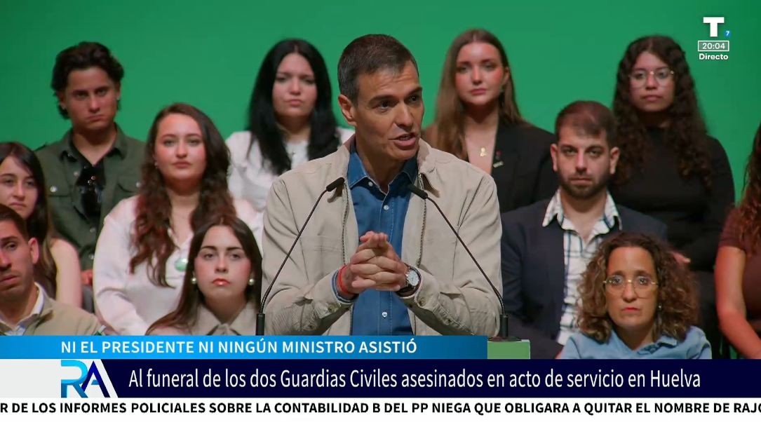 Ningún miembro del Gobierno asistió al funeral de los dos guardias civiles asesinados en Huelva