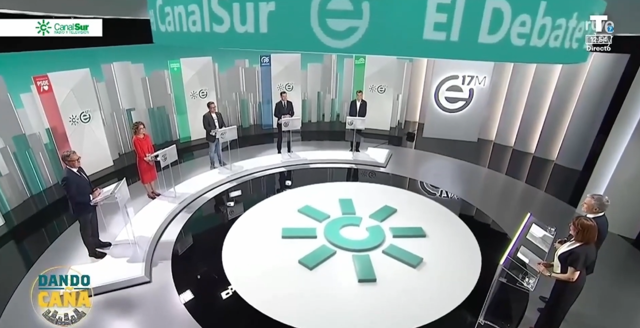 Último debate antes de las elecciones en Andalucía