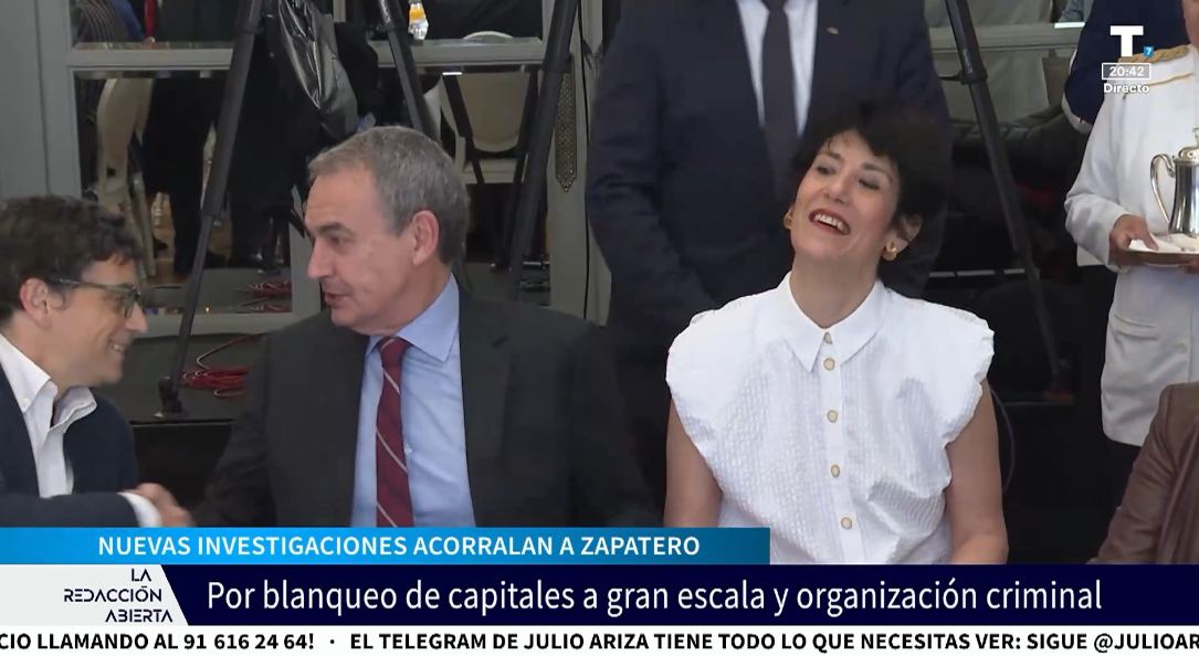 Nuevas investigaciones judiciales acorralan supuestamente a Zapatero por blanqueo de capitales