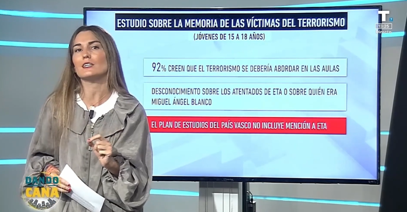 Los más jóvenes piden que la historia de ETA se incluya en los colegios