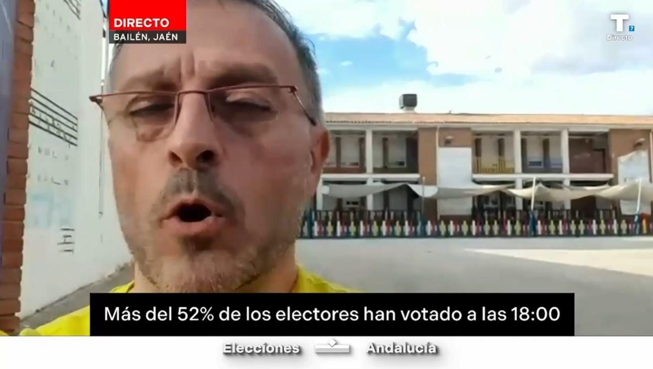Andalucía llega al fin de la jornada electoral
