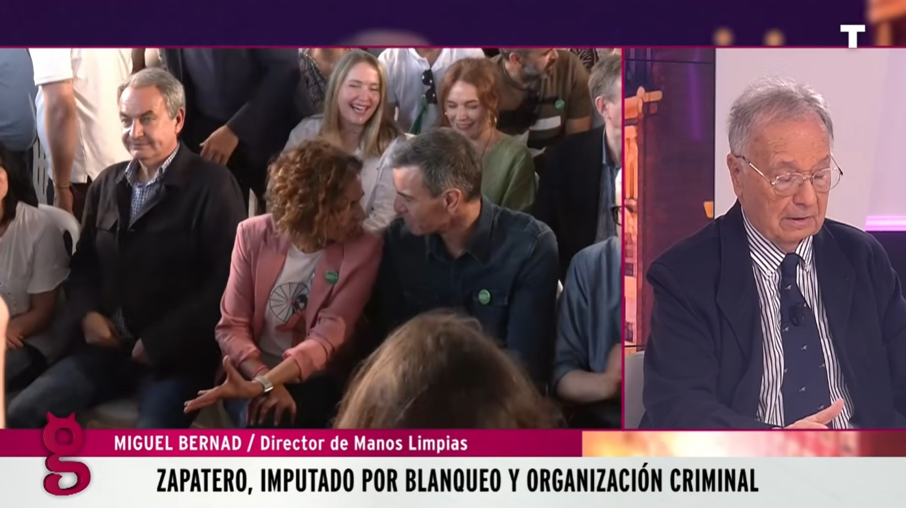 Manos Limpias avisa: Venezuela es la pesadilla de Zapatero