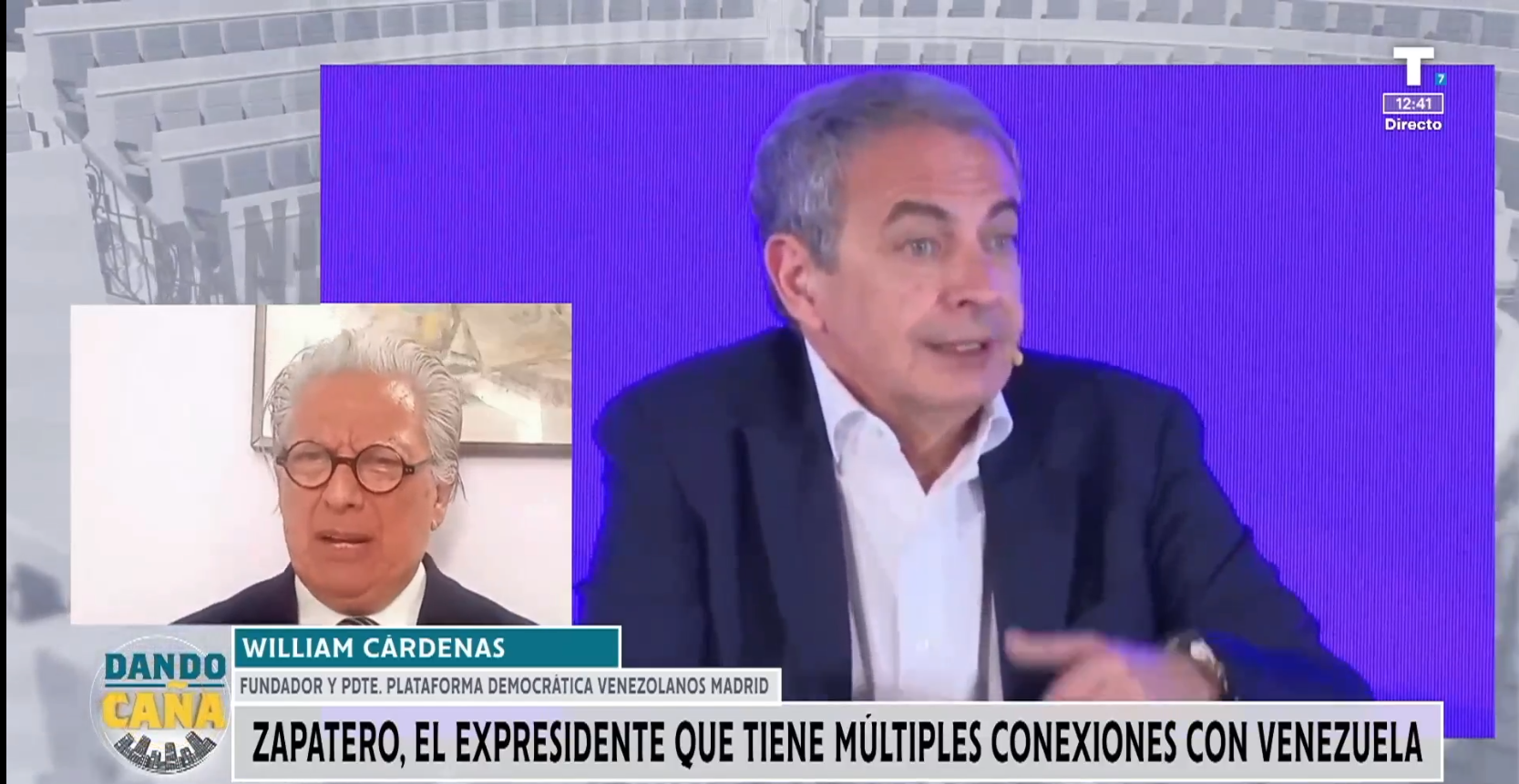 Las conexiones de Zapatero con el chavismo