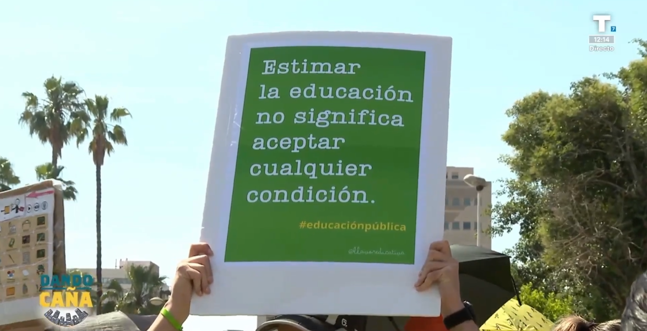 Continúan las huelgas educativas en la Comunidad Valenciana y Aragón