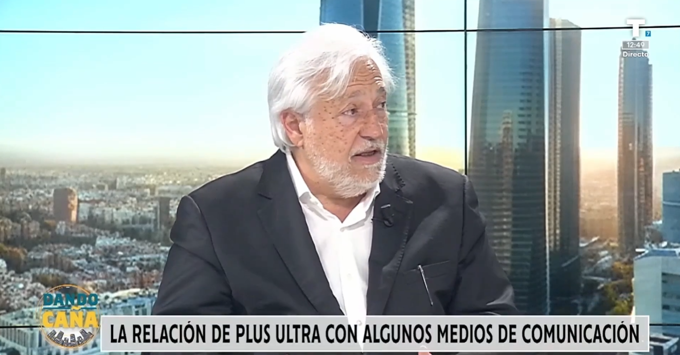 Julio Ariza explica la relación económica de Plus Ultra con algunos medios de comunicación