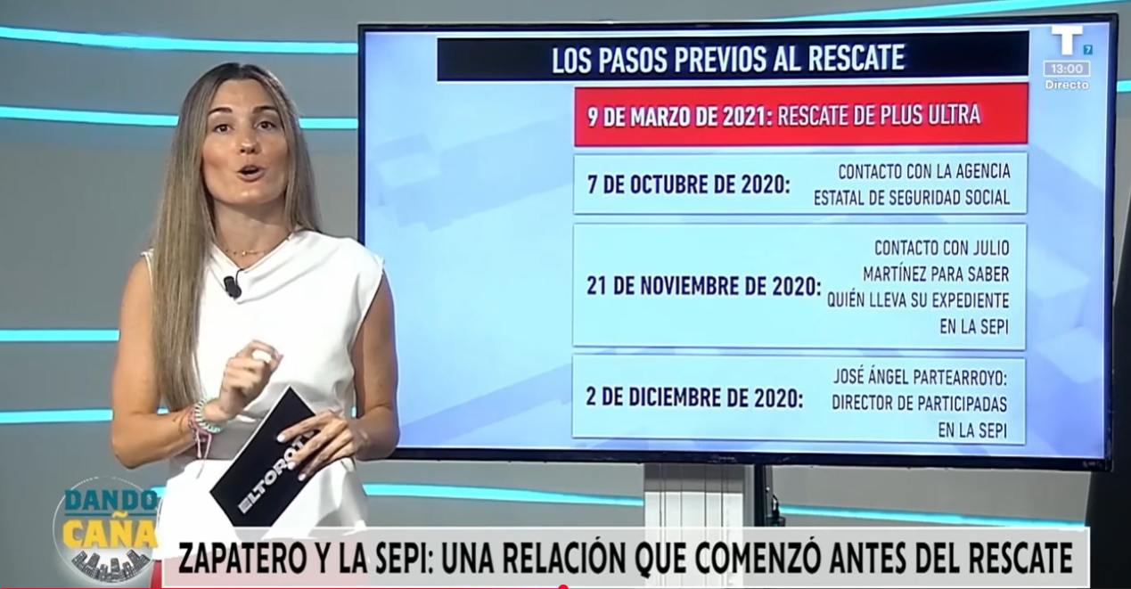 La conexión este José Luis Rodríguez Zapatero y la SEPI