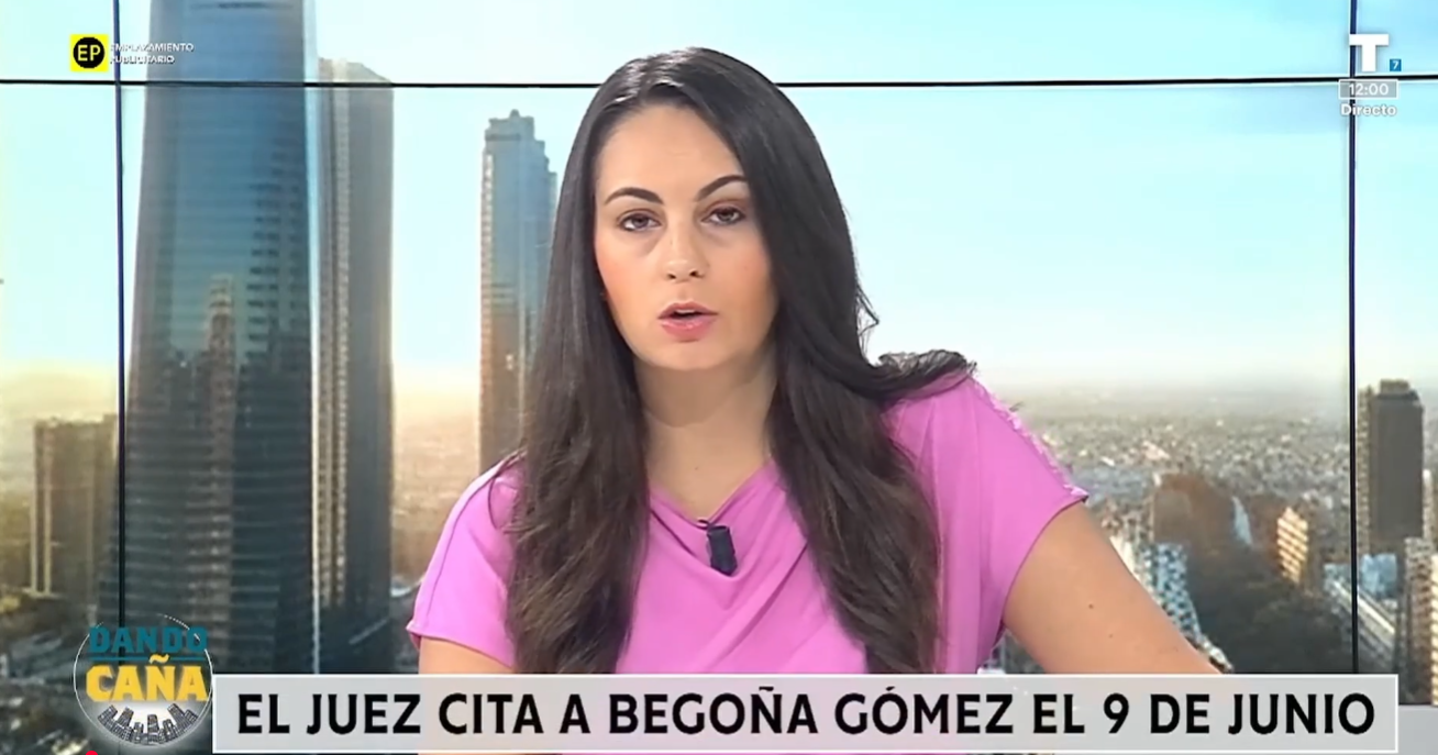 Begoña Gómez, citada el 9 de junio por el juez Peinado