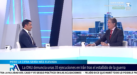 Hanif Asyabani: «Irán no necesita soldados extranjeros, el pueblo necesita levantarse»
