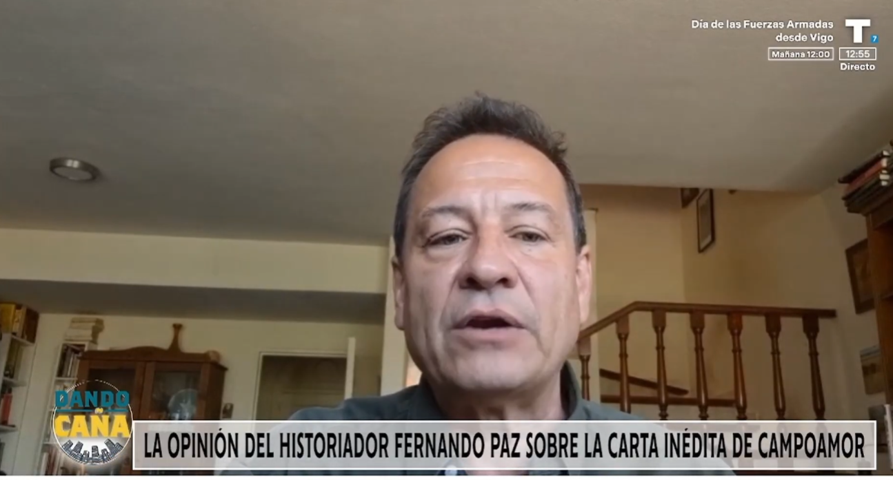 La opinión de Fernando Paz sobre la carta inédita de Campoamor a favor de Franco