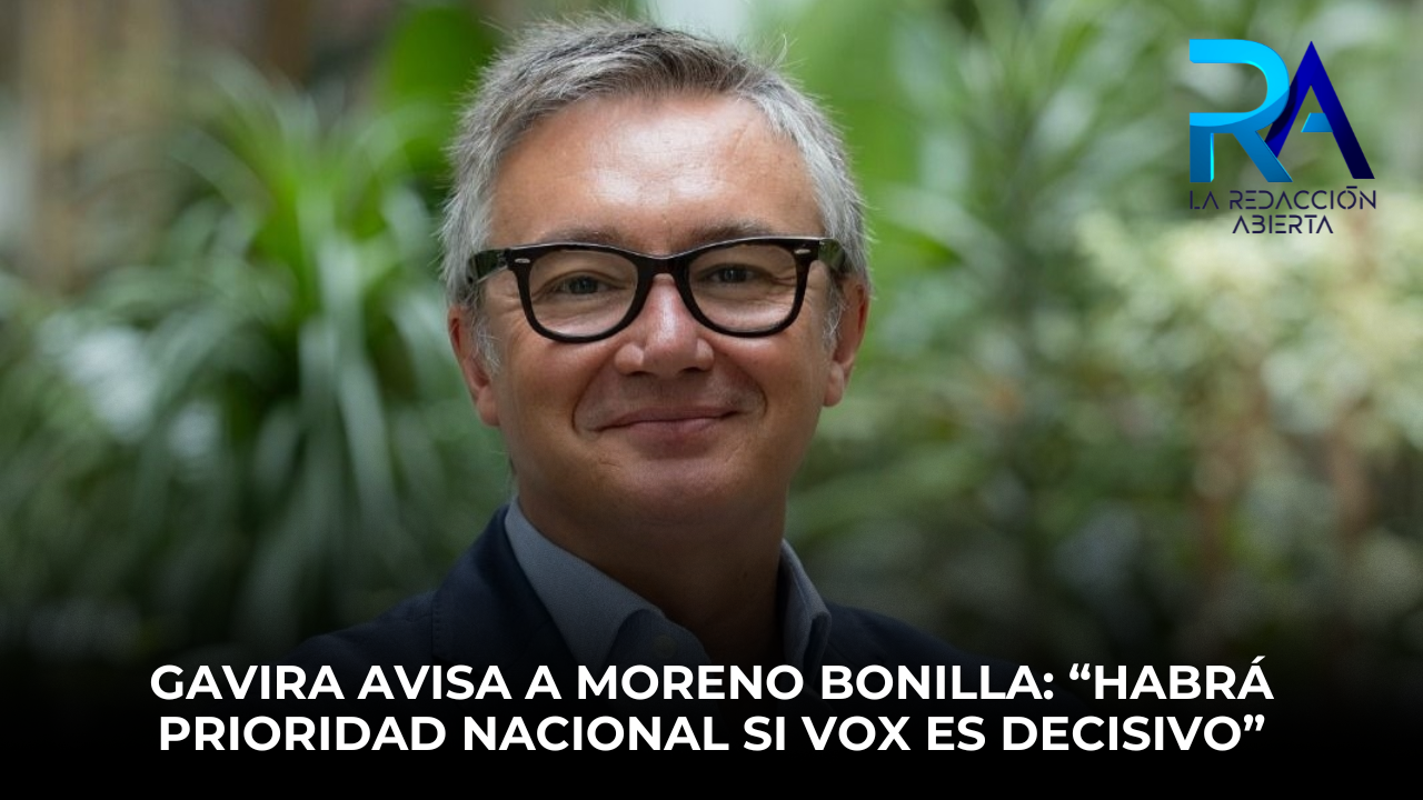 Gavira avisa a Moreno Bonilla: “Habrá prioridad nacional si VOX es decisivo”