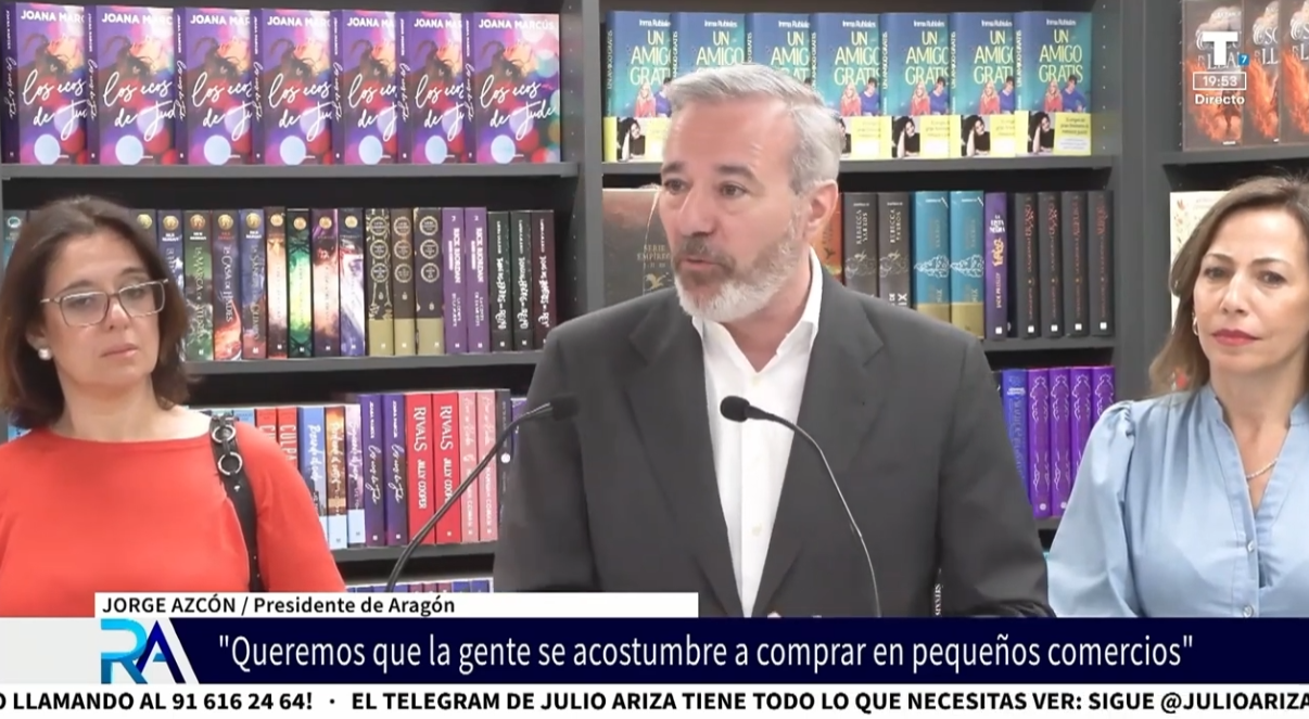 Aragón lanza un programa para incentivar el consumo en los negocios locales