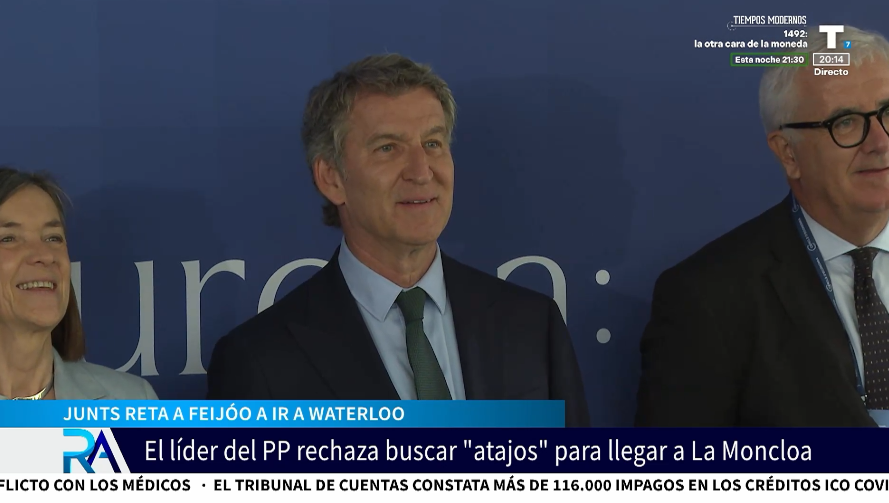 ¿Viajará Feijóo a Waterloo para negociar la moción de censura con Puigdemont?