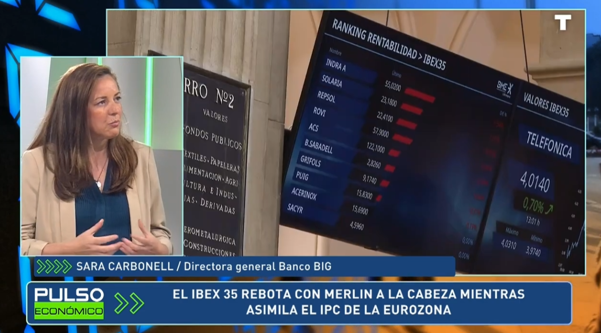 Sara Carbonell: “La inflación y la tensión geopolítica siguen marcando el rumbo de las bolsas”