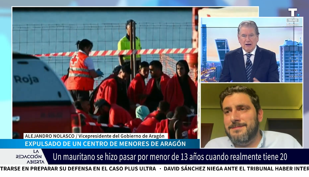Alejandro Nolasco: «La mafia de Sánchez nos trae inmigrantes y no hay recursos para todos»