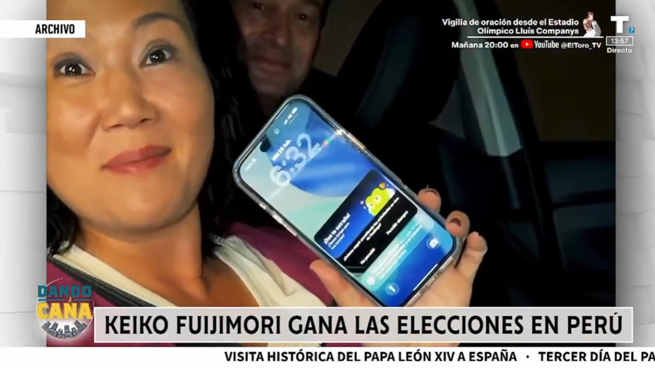 Keiko Fuijimori gana las elecciones en Perú