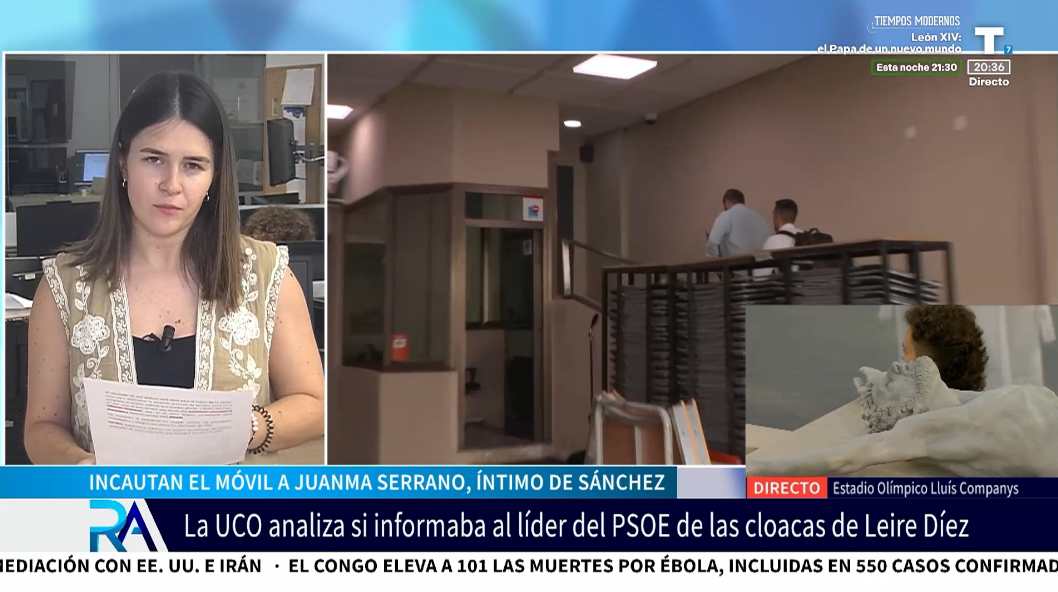 La UCO rastrea el móvil del exjefe de Gabinete de Sánchez en el caso Leire