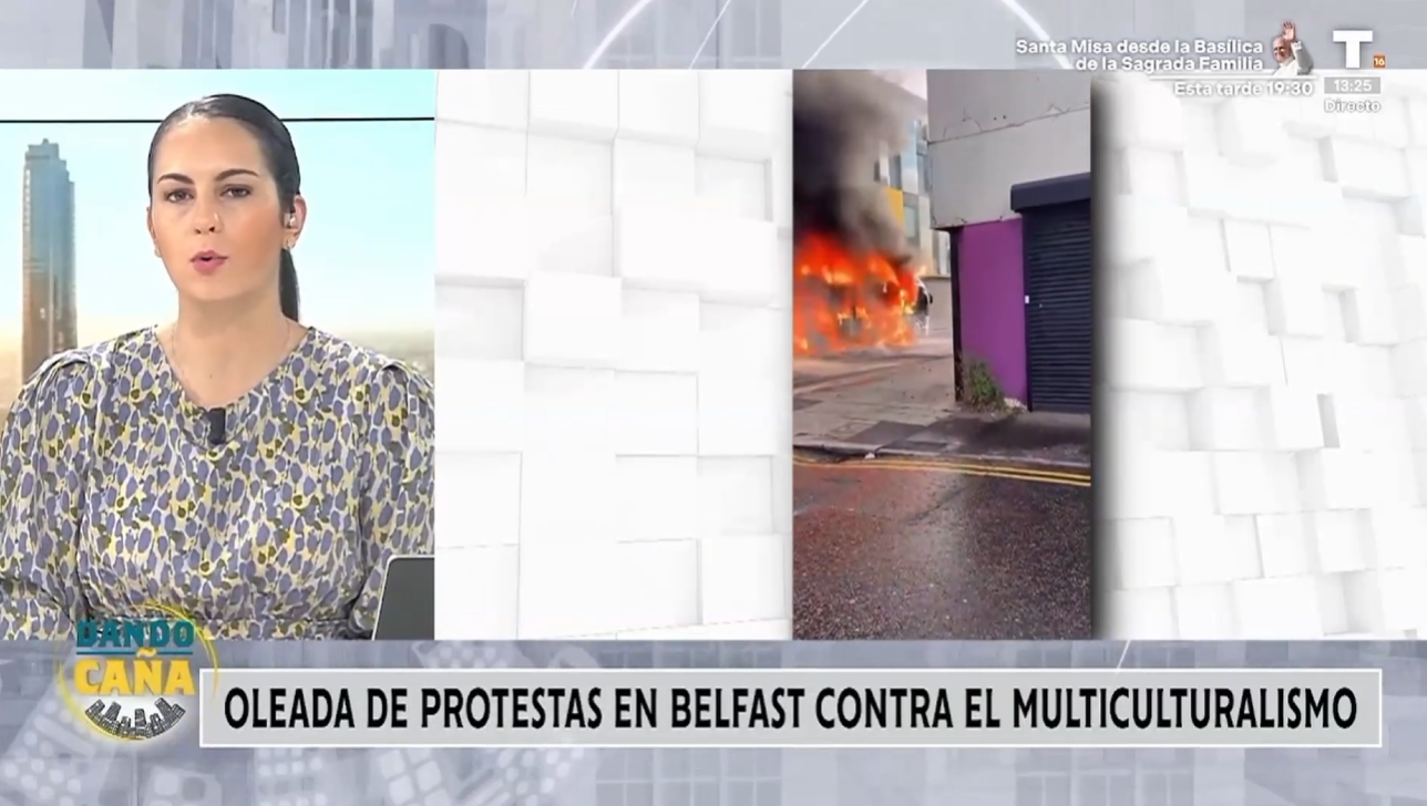 OLEADA DE PROTESTAS EN BELFAST CONTRA EL MULTICULTURALISMO