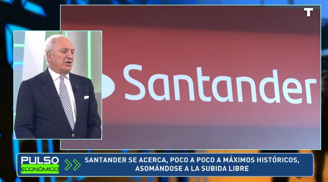 Santander se acerca, poco a poco, a máximos históricos