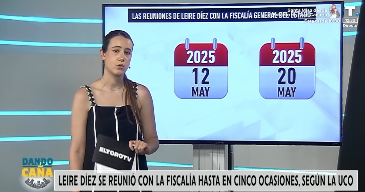 Leire Díez se reunió hasta en cinco ocasiones con la Fiscalía General del Estado