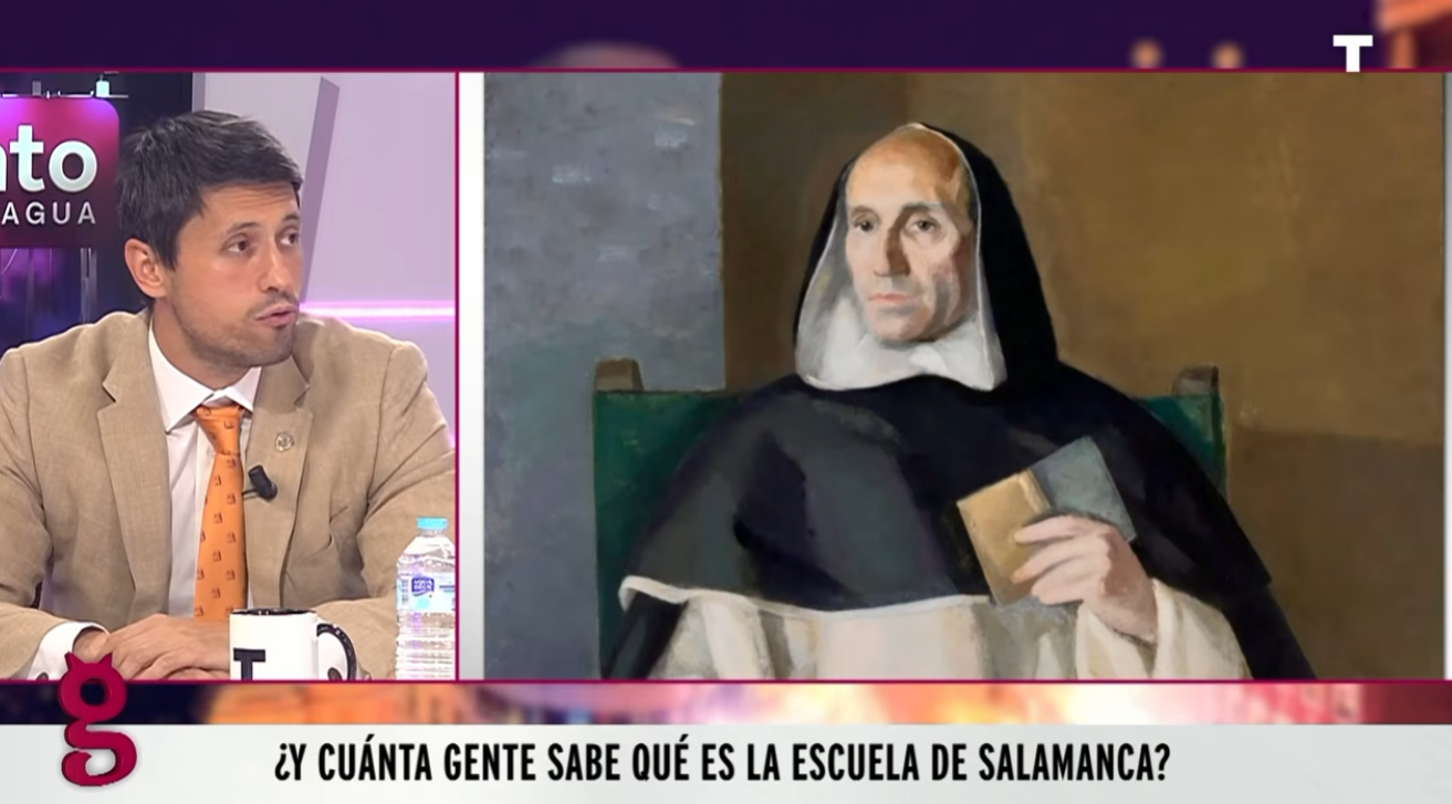 El Papa hizo referencia a la gran tradición humanista salmantina