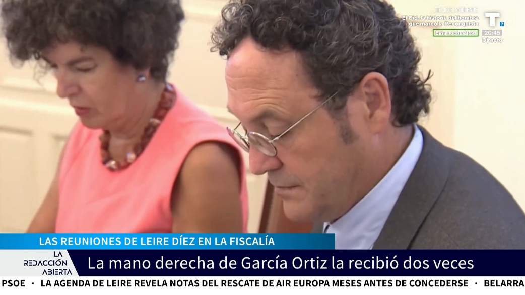 La Fiscalía admite dos reuniones con Leire Díez que no dejaron rastro documental