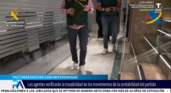 La UCO señala que al menos 52 facturas del PSOE podrían ser falsas