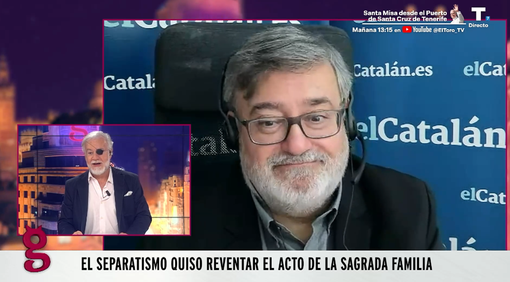 Independentistas trataron de boicotear el acto de la Sagrada Familia a través de partituras