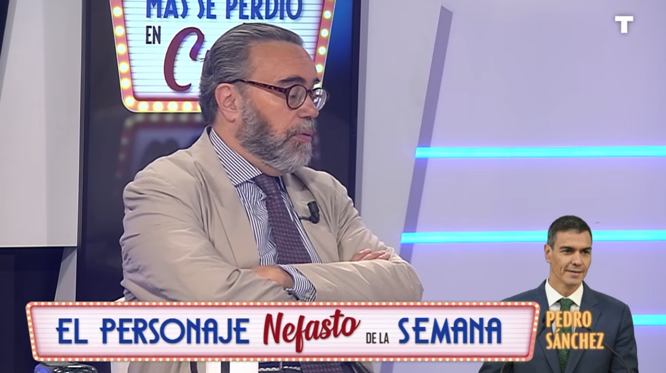 EL PERSONAJE NEFASTO DE LA SEMANA: «Sánchez es el dios de dioses».