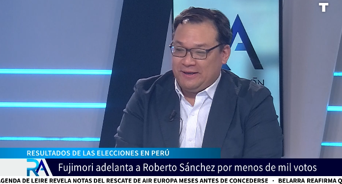 Recta final del escrutinio en Perú, con ventaja para Keiku Fujimori