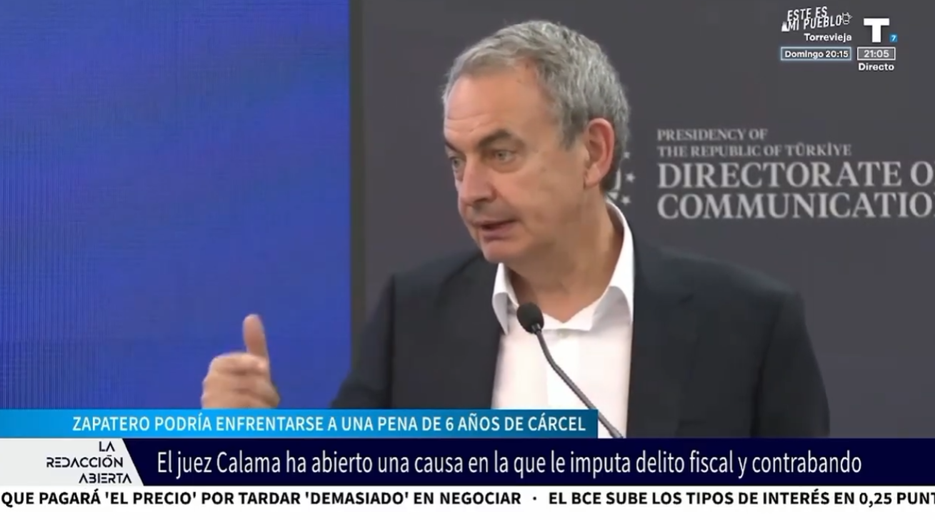 El juez imputa a Zapatero por delito fiscal y contrabando por las joyas halladas en su despacho