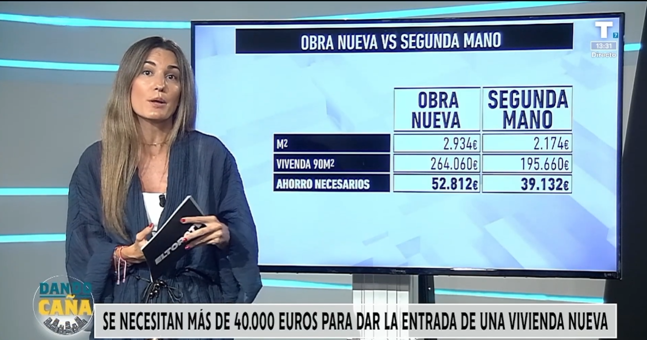 La compra de una vivienda requiere al menos 50.000 euros de ahorro