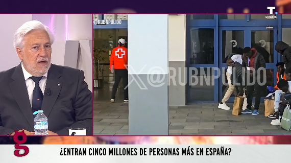 ¿Entran cinco millones de personas en España?