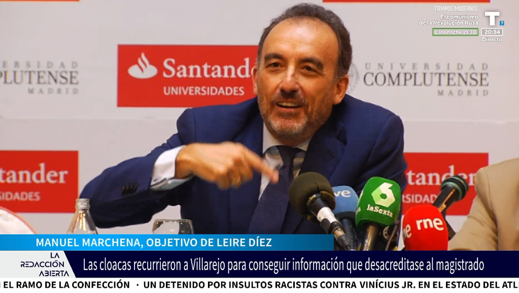 Manuel Marchena, uno de los jueces señalados por las cloacas del PSOE