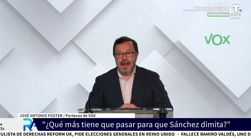 Feijóo y Abascal exigen elecciones tras la sentencia del caso mascarillas