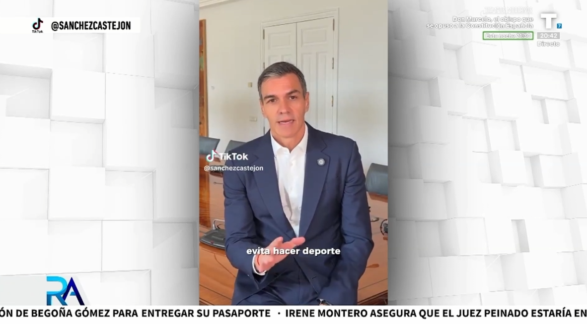 Primera reacción de Sánchez a la sentencia del caso mascarillas: «Use protección solar»