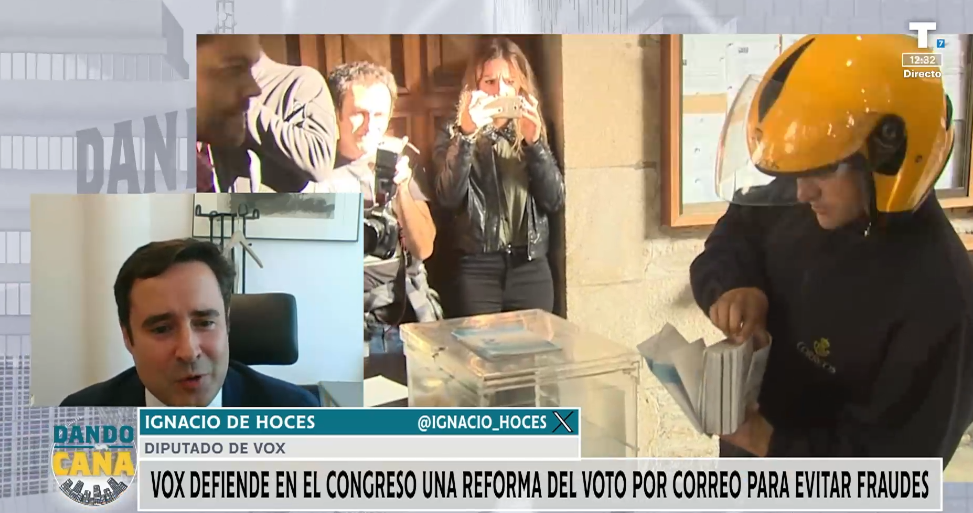VOX defiende una nueva reforma del voto por correo para garantizar transparencia